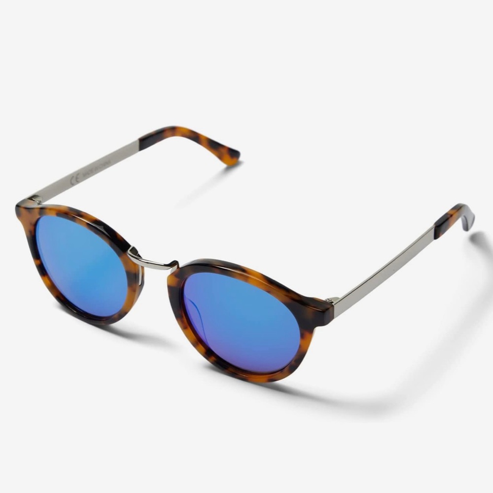 Madewell Indio “demi flash” tortoise sunglasses